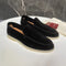 Classic suede loafers for men