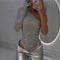 Pamora-mode | One-shoulder paillettentop met strass-steentjes