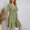 FREYA | Chic summer dress with a V-neckline.