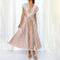 VILHELMINA - Elegante maxi jurk