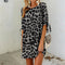 TUIJA - Mini dress with round neck