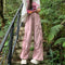 Franca trousers - wide women's trousers with large pockets in retro style