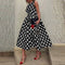 Bianca - midi dress with dots