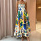 Greece colorful and cool dress