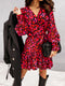 Elsa - Dress with knee-length lantern sleeves