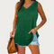 Mireille - Stijlvolle V-hals Tanktop