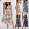 Sylvie - stylish floral dress for summer