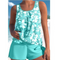 Women's Floral Print Tankini Set