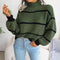 Comfortable cotton women's sweater with an elegant cut