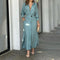 Rebecca - Long Sleeve Dress with Adjustable Belt