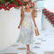 BRIA - Fashionable floral midi dress