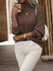 Zoëline - Elegant Knitted Sweater for Women