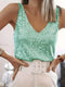 Alyana - Sleeveless Top with Sequins