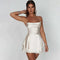 Anastacia - Satin Halter Dress