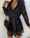 Hannah - Lace-up shirt dress