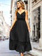 Rebecca - Crochet lace dress with gathered waistband