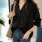 Clivia - Blouse met Stippen