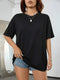 Bellamy - Cropped T-shirt with Butterfly Lace