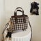 Victoria™ - Houndstooth Shoulder Bag