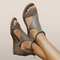 Nayla – Open Sandalen met Sleehak