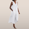 Malika – Sleeveless Button Dress