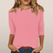 Nore – Basic Top met Driekwartsmouwen