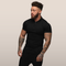 Slim Fit Polo Men – Short Sleeves with Zip Collar