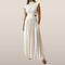 High Neck Maxi Dress with Open Sides – Timeless Elegance