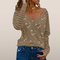 Casual sweater with heart print – Comfort with a playful twist