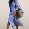 Striped shirt dress – Loose and airy