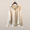 Maud – Satijnen Blouse met Knoopsluiting