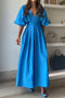 Anita - Formal V-Neck Dress for Women