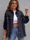 Chloe | Chique distressed denim jas voor dames