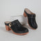 Sarah | Women's high heel mules with block heel