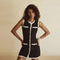 Verena – Buttoned Mini Dress with Lots of Pockets