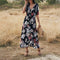 Andara - Beach dress with floral motif