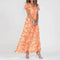 Rose - stylish dress with ruffles