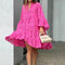 Heulwen - Vintage Lace V-Neck Embroidered Summer Dress