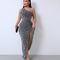 Allorza - Shiny Maxi Dress for Women