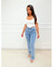 Orpah - Trendy Glanzende Broek voor Vrouwen