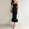 Siliana - Elegant single-colored slip dress