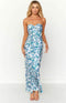 Fiona knotted pencil maxi dress