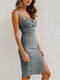 Denim dress