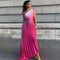 Whitney - Wholesale Gradient Pleated Dress