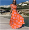 Zahira - Floral Print Two-Piece Set