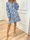 Irina - Spring loose embroidered dress