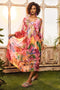 Quinn - Printed midi dress with sleeves