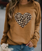Coralie - Animal Print Sweatshirt