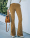 Cato - Fashionable flared trousers with stretch
