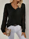 Sofia | Women's Lace Sleeve Sweater